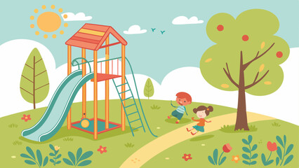 The park's playground