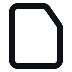 Clean and Minimalist Outline Icon of actions