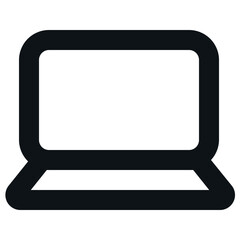 Clean and Minimalist Outline Icon of devices 