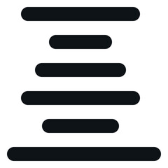 Obraz premium Clean and Minimalist Outline Icon of editor 