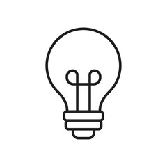 Bulb Lamp Icon Light Symbol