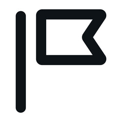 Clean and Minimalist Outline Icon of sport 