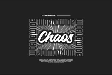 typography streetwear urban fashion template for printing	
