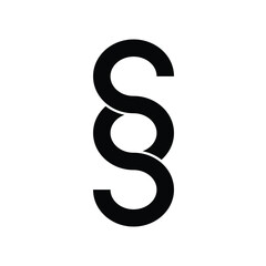 Black Paragraph Mark Icon Vector Design