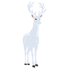 Christmas theme hand drawn PNG clip art, cute cartoon style, such as Santa Claus, gift box, reindeer, candle, bow, bell, etc. for decoration and design.