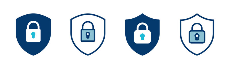 Security icon vector isolated on white background. protection icon. privacy. vpn