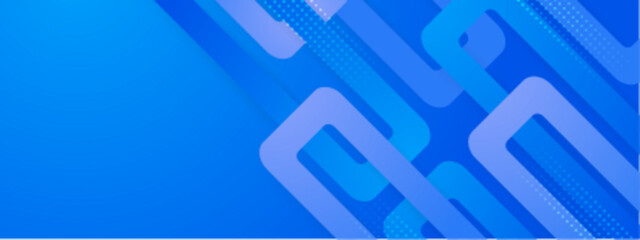 Abstract blue geometric design with rounded rectangles, suitable for backgrounds, websites, and digital marketing materials. Perfect for modern and minimalist themes.