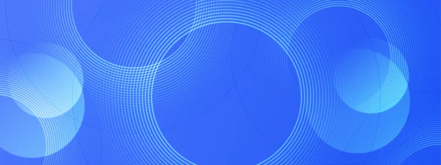 Abstract blue concentric circles and lines, a vibrant and dynamic design. Great for backgrounds, prints, web graphics, and technology themes. © Salman