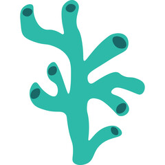 Cute Coral Illustration