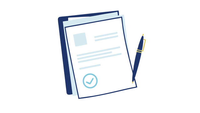 Agreement Sealed A contract signed with approval ready to empower your business needs with a simple