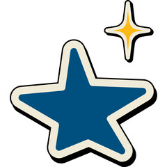 Retro Sparkle Element