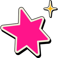 Retro Sparkle Element