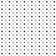 artistic star shape seamless pattern perfect for stylish design