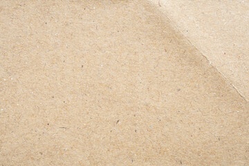 Old brown recycle cardboard kraft paper texture background