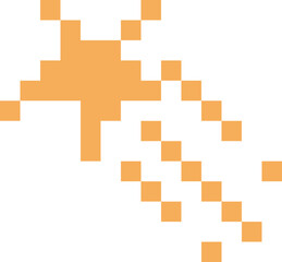 Fototapeta premium Retro Sparkle Pixel Art