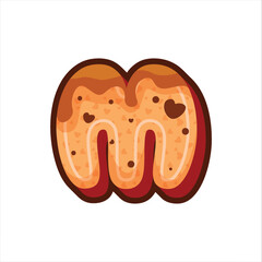 Cookies Valentine Alphabet