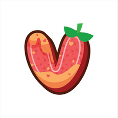Cookies Valentine Alphabet