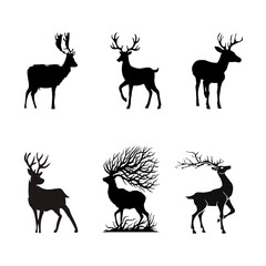 deer vector 2