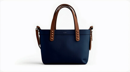 Durable men's beach tote in ocean blue made from water-resistant material