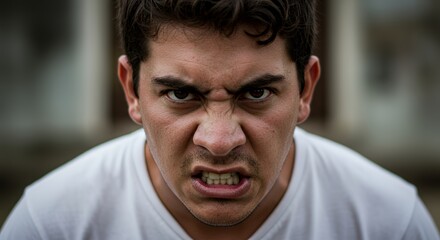 Portrait of an Angry Man