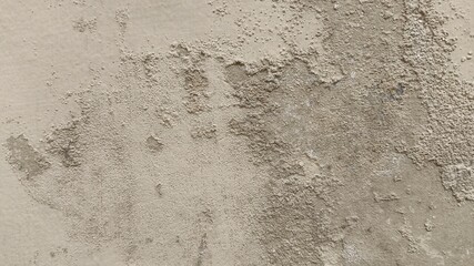 Horizontal layout of cracked and peeling paint on old wall surface, rustic texture with weathered...