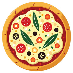 pizza vector illustration