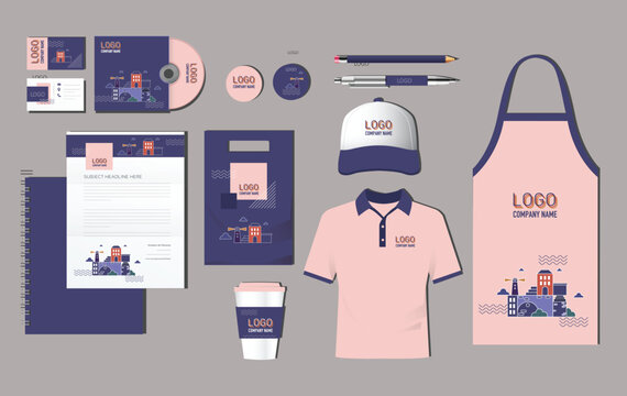 Modern Corporate Branding Mockup Set | Stationery & Merchandise Design Kit