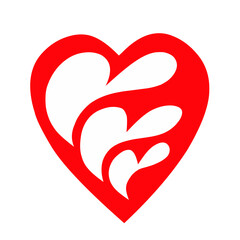 Valentine Vector Red Heart