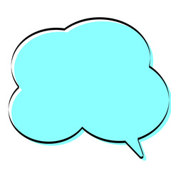 雲形吹き出し002.