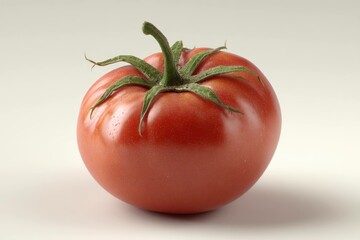 Tomato with slight bulge, realistic details