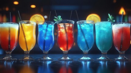 Colorful Cocktails: A Summer Drink Guide