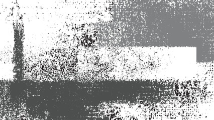 Abstract grayscale texture background with mottled white gray and black speckled pattern irregular shapes and geometric forms