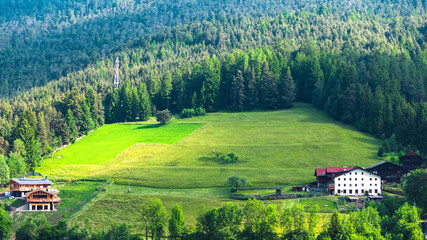 Italian Dolomites natural scenery