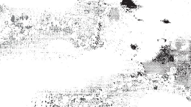 Abstract grayscale texture background mottled black white gray distressed grunge pattern overlay design element