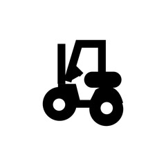 forklift truck icon vector