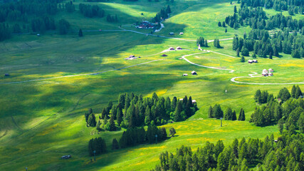 Italian Dolomites natural scenery