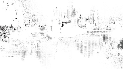 Abstract grayscale texture with speckled grunge patterns vertical lines and halftone dots background