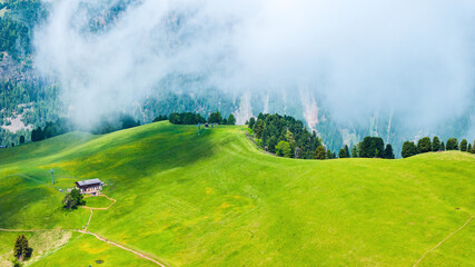 Italian Dolomites natural scenery