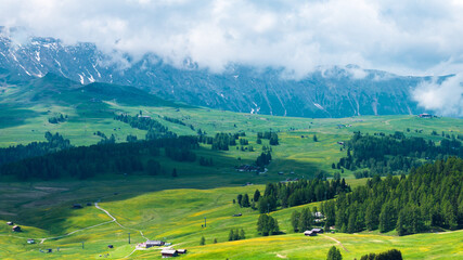 Italian Dolomites natural scenery