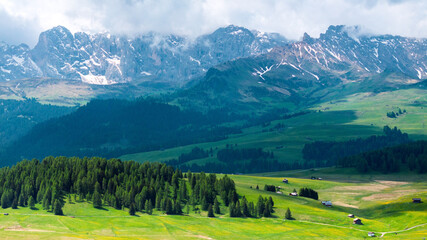 Italian Dolomites natural scenery