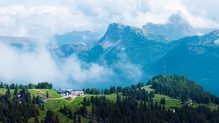 Italian Dolomites natural scenery