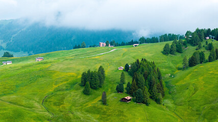 Italian Dolomites natural scenery