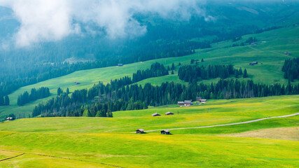 Italian Dolomites natural scenery
