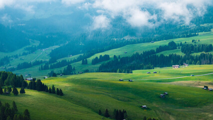 Italian Dolomites natural scenery