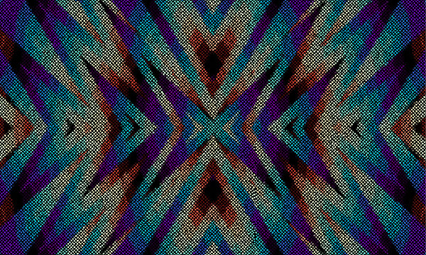 Traditional Australian Aboriginal tribal pattern with intricate dots and lines, aboriginal, indigenous, culture, art. Seamless vector pattern