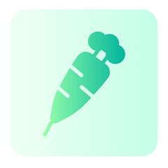 carrot gradient icon