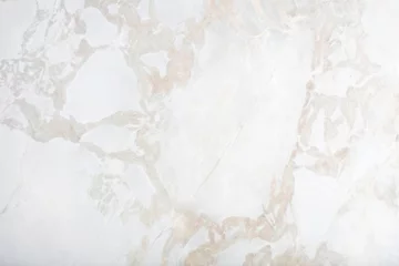 Fotobehang Natural marble background in stylish white color for your design work. High quality texture in extremely high resolution. 50 megapixels photo. © Dmytro Synelnychenko
