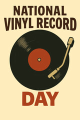 National Vinyl Record Day illustration