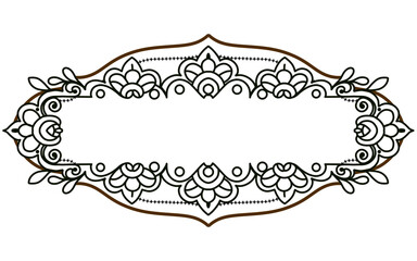 Vintage Frame Designs with Decorative Borders