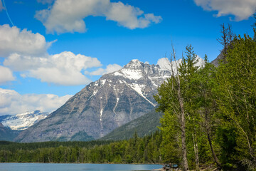 Glacier National Park in northwestern Montana, USA